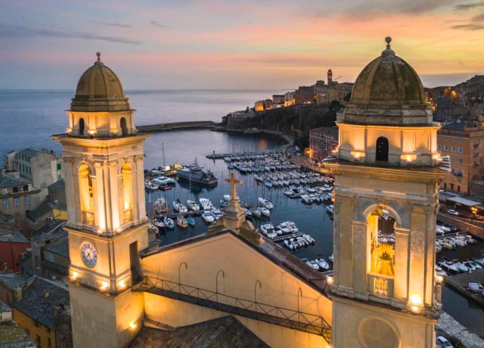 Charmant Studio Climatise Avec Parking, Au Coeur De Pietranera, Plage A 500M, Bastia A 2Km Ville-di-Pietrabugno Экстерьер фото