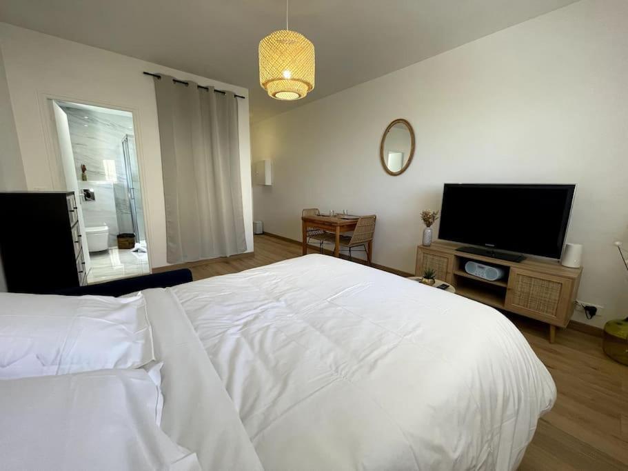 Charmant Studio Climatise Avec Parking, Au Coeur De Pietranera, Plage A 500M, Bastia A 2Km Ville-di-Pietrabugno Экстерьер фото